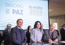 TRE-SC lança campanha “Diálogo e Paz – Eleições 2026” para promover ambiente eleitoral mais seguro TRE-SC lança campanha “Diálogo e Paz – Eleições 2026” para promover ambiente eleitoral mais seguro