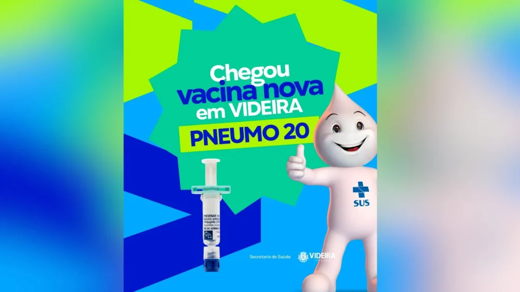 Videira adota Pneumocócica 20 e amplia cobertura vacinal infantil