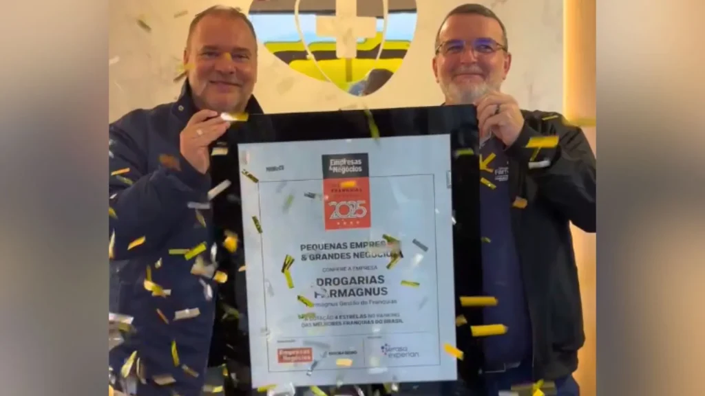 Rede de farmácias de Videira conquista reconhecimento nacional pelo 7º ano consecutivo