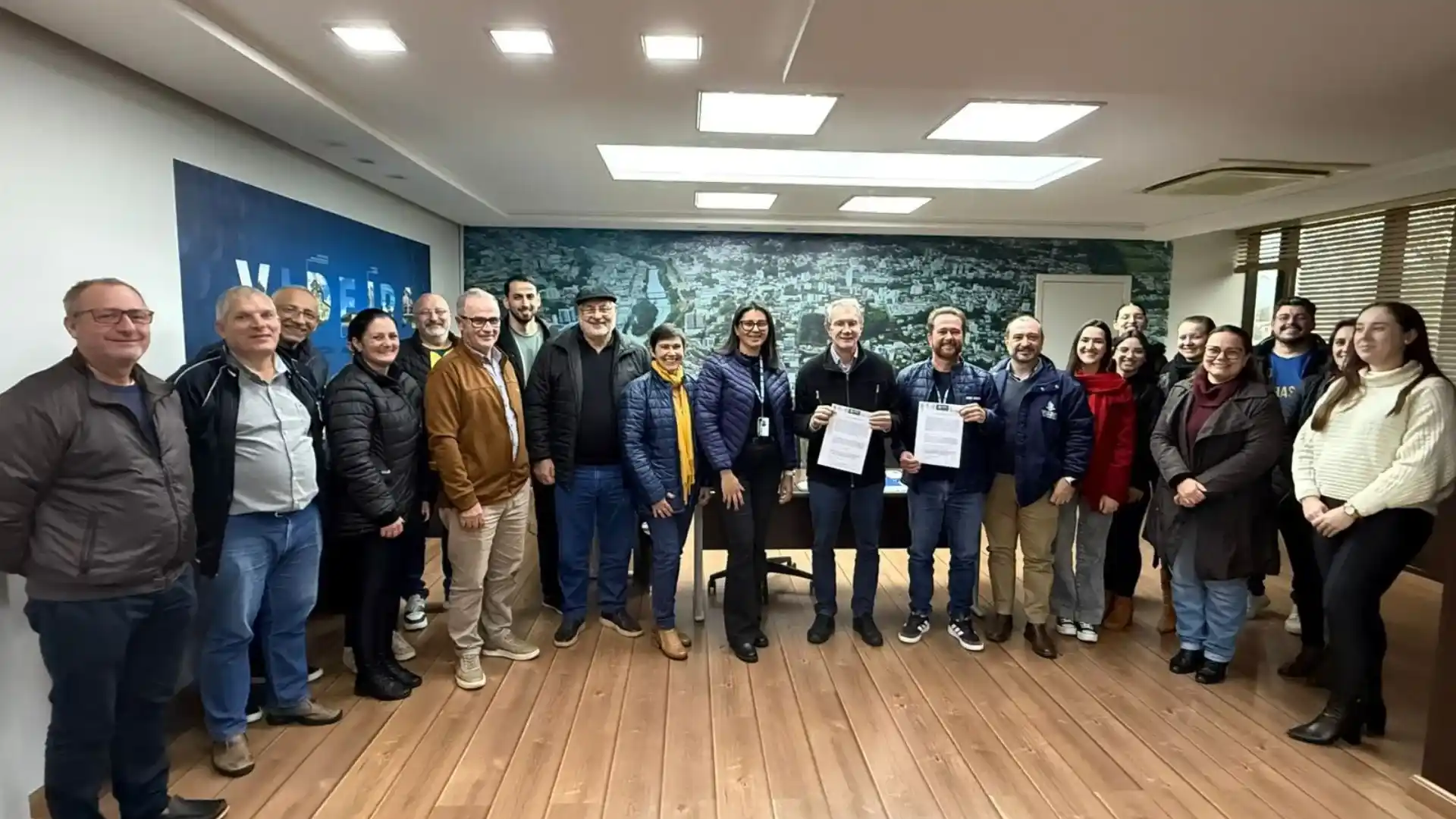 Servidores ganham novos benefícios em Videira