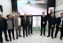 Governador entrega revitalização da SC-350 entre Caçador e Lebon Régis Governador entrega revitalização da SC-350 entre Caçador e Lebon Régis