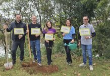 Plantio de árvores abre oficialmente a 5ª Ação RBVerde Plantio de árvores abre oficialmente a 5ª Ação RBVerde