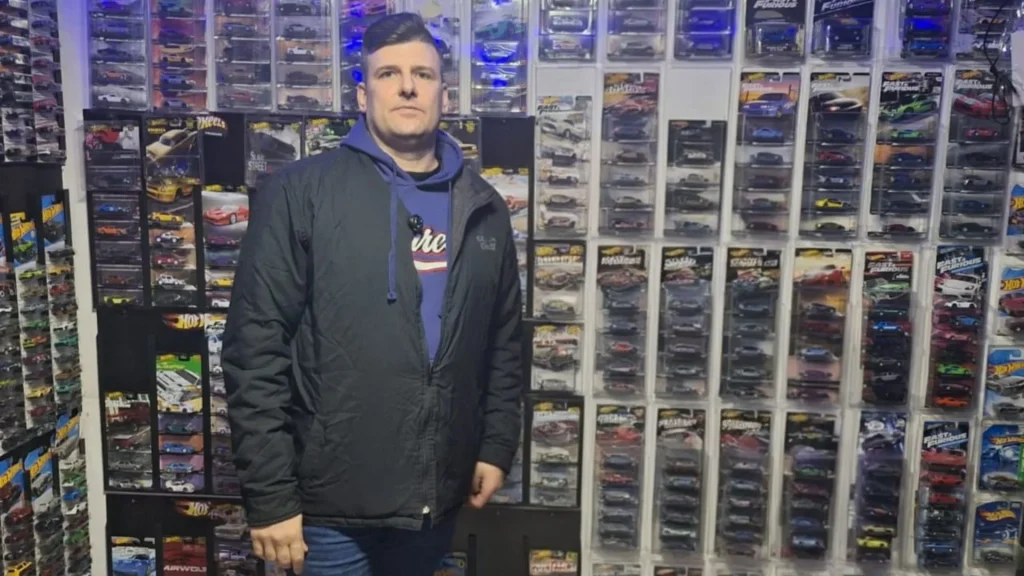 Tangaraense revela coleção rara de Hot Wheels