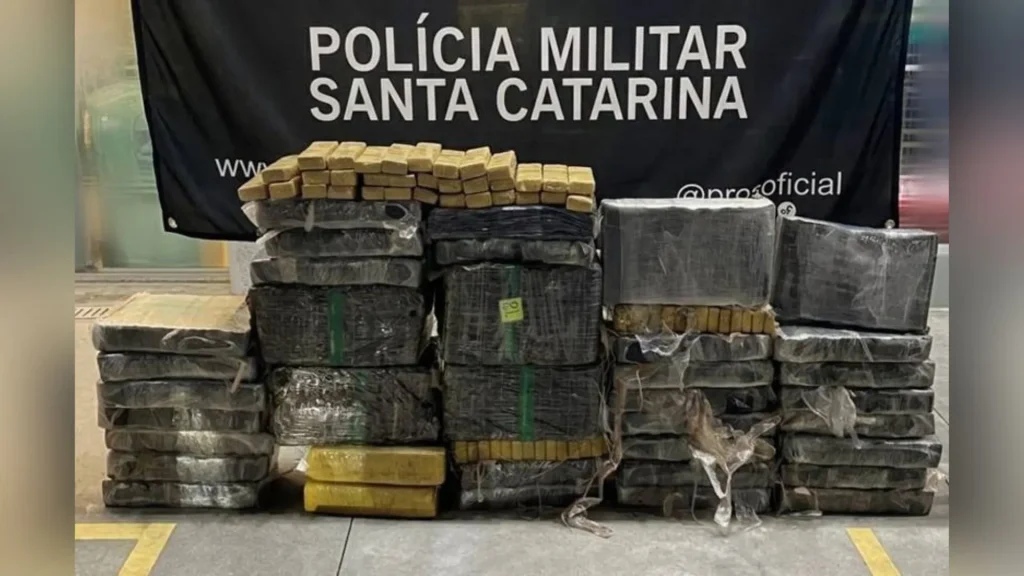 Operação integrada apreende 700 kg de maconha em União da Vitória