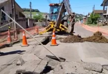 BRK realiza reunião com moradores sobre obras de esgoto em Caçador BRK realiza reunião com moradores sobre obras de esgoto em Caçador