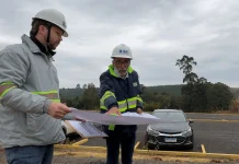Obras do Esgotamento Sanitário Rio do Peixe avançam em Caçador Obras do Sistema de Esgotamento Sanitário Rio do Peixe avançam em Caçador