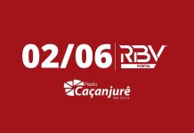 RBV Notícias Caçanjurê – 02/06/2026 – Edição 1563 RBV Notícias Caçanjurê – 02/06/2026 – Edição 1563