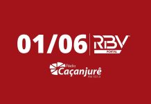 RBV Notícias Caçanjurê – 01/06/2026 – Edição 1562 RBV Notícias Caçanjurê – 01/06/2026 – Edição 1562