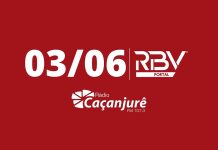 RBV Notícias Caçanjurê – 03/06/2026 – Edição 1564 RBV Notícias Caçanjurê – 03/06/2026 – Edição 1564
