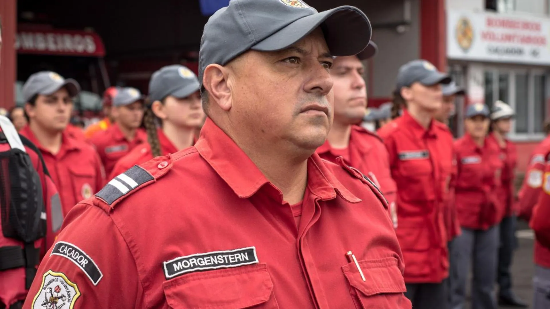 Bombeiro recebe moção por 34 anos de dedicação em Caçador