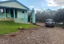 Motorista embriagado é preso após fugir de acidente na BR-282 Motorista embriagado é preso após fugir de acidente na BR-282