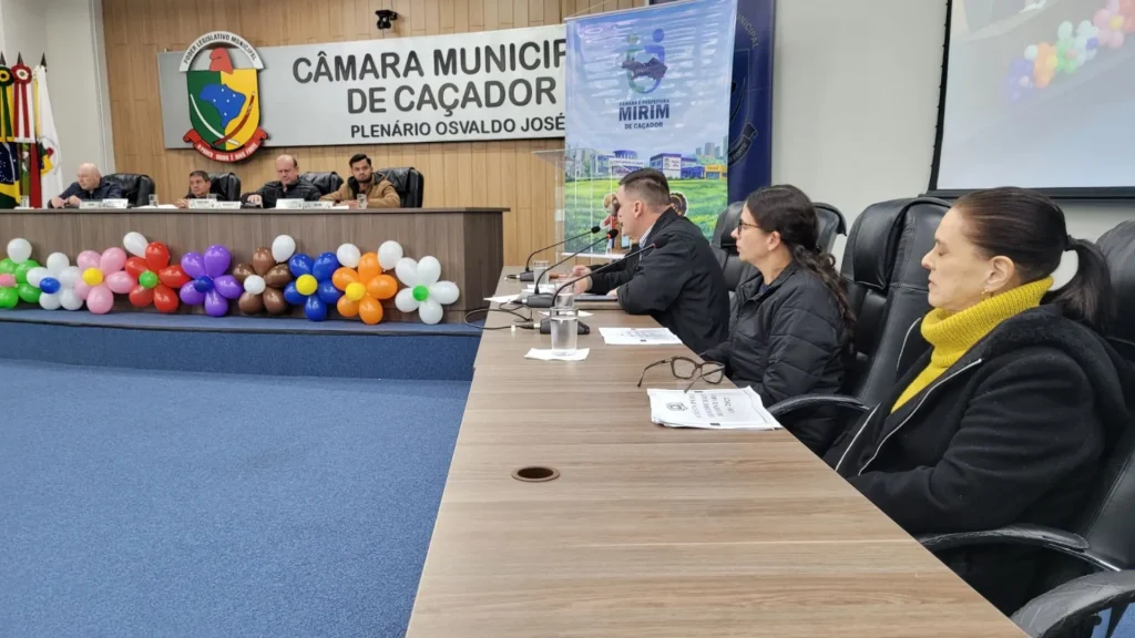 Previsão orçamentária para Caçador chega a R$ 550 milhões