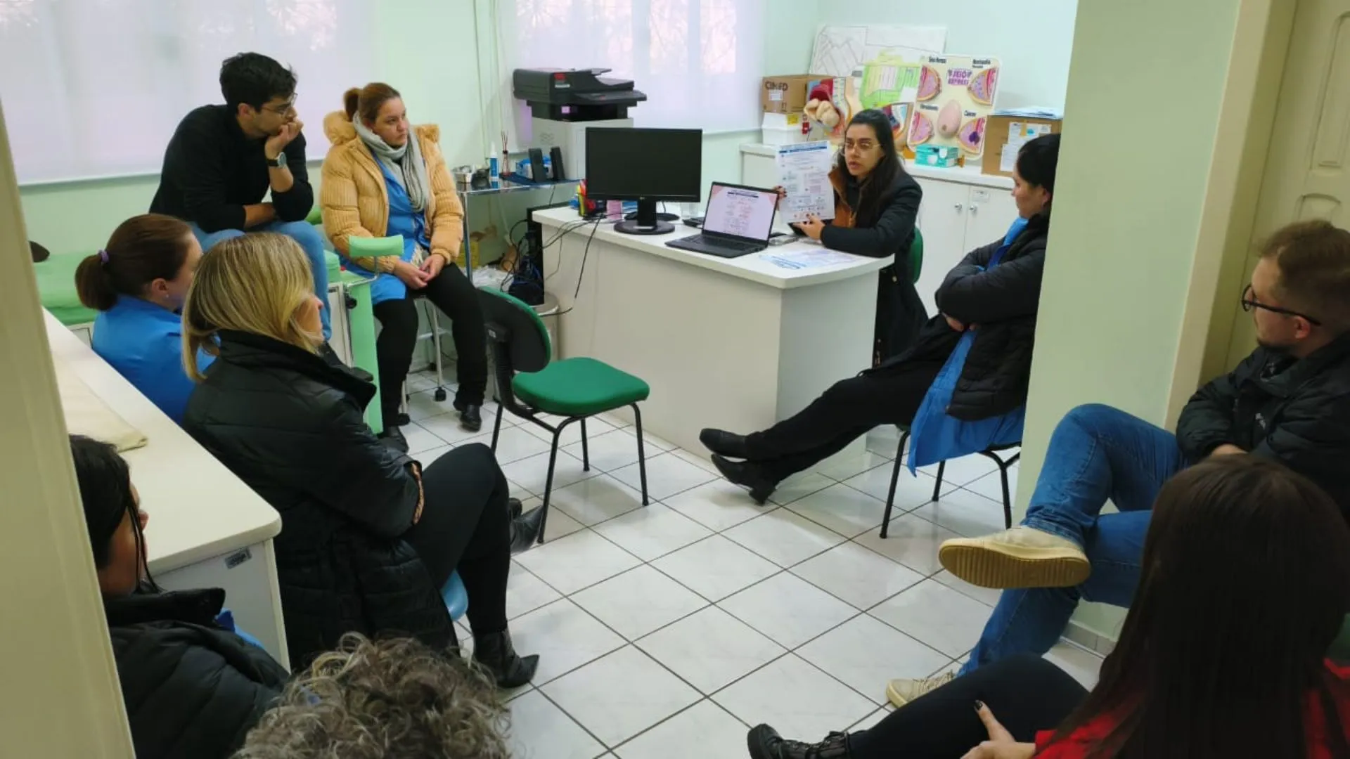 Saúde de Videira capacita equipes para atendimento a mulheres em situação de violência