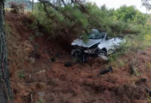 Motorista é levado ao hospital após colisão na SC-452, em Monte Carlo Motorista é levado ao hospital após colisão na SC-452, em Monte Carlo