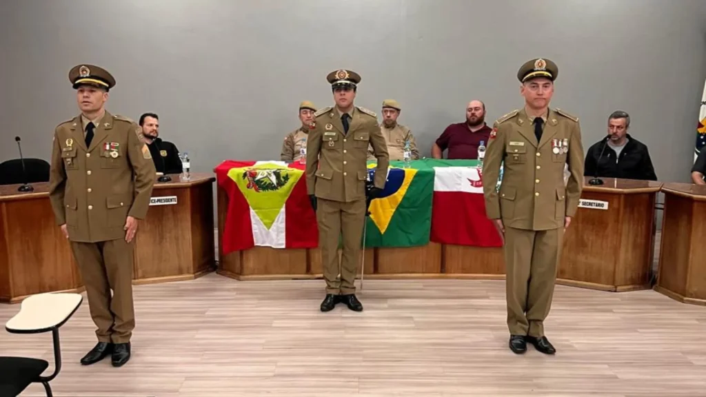 7º Grupamento da Polícia Militar de Ibiam passa por troca de comando após dez anos