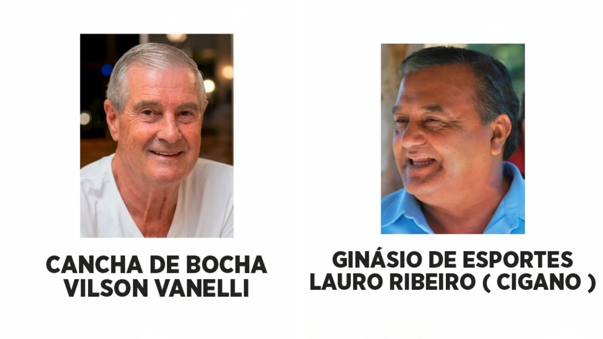 Prefeitura de Videira homenageia esportistas e dá novos nomes a espaços públicos