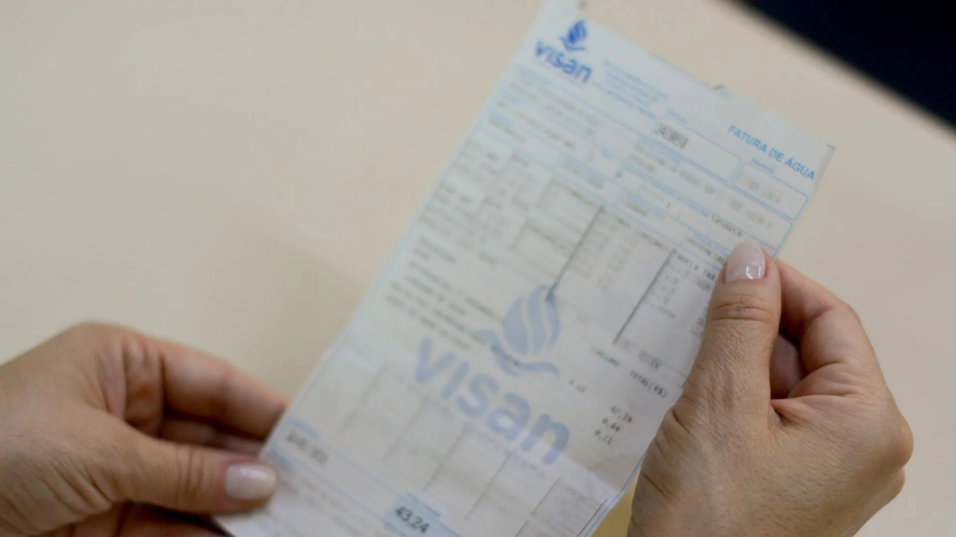 Contas de água têm vencimento prorrogado após falha na leitura dos hidrômetros