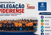 Videira confirma delegação de 57 paratletas e surdoatletas para os Parajasc Videira confirma delegação de 57 atletas para representar o município na 19ª edição dos Parajasc