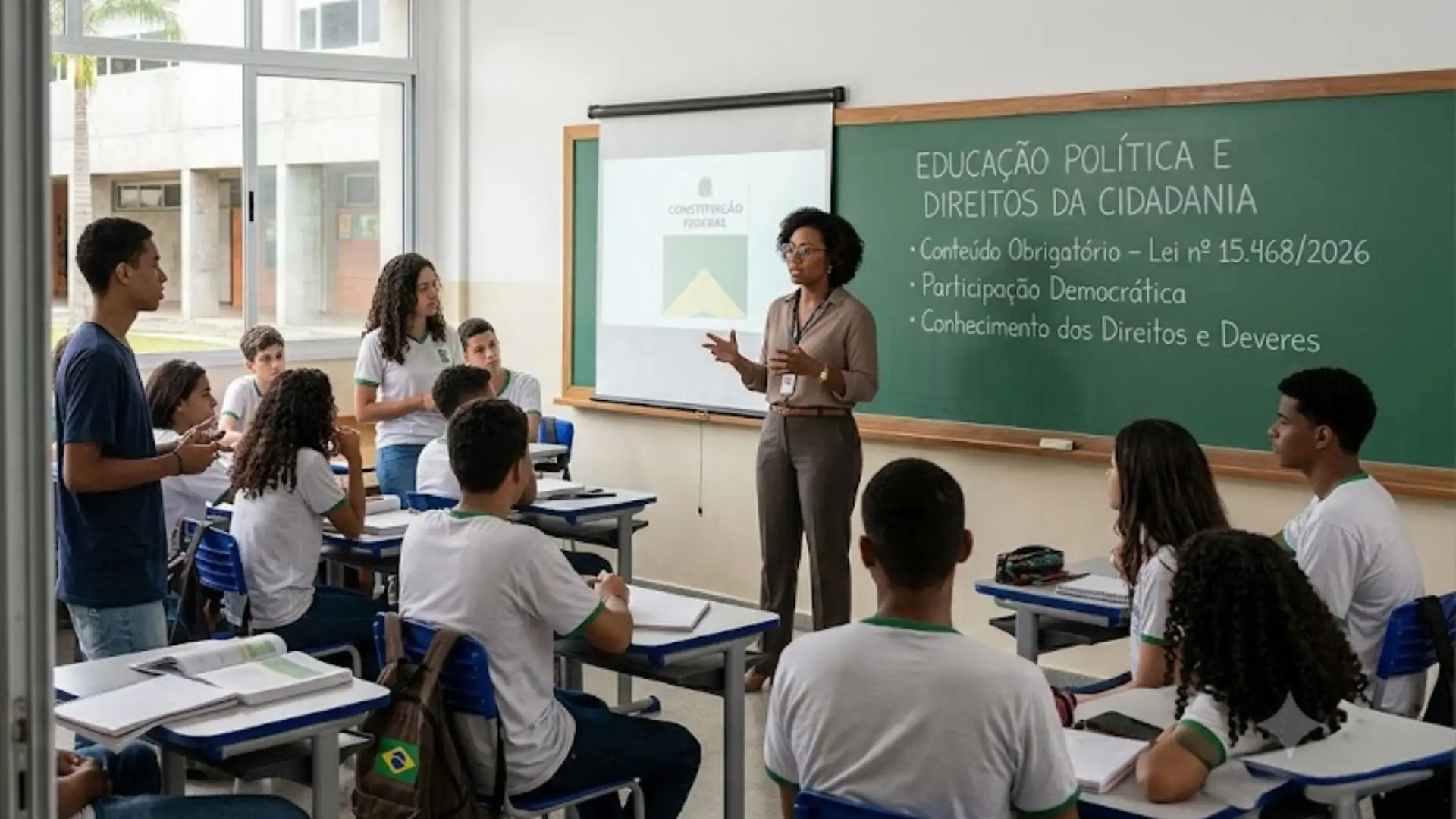 Educação política passa a ser obrigatória nas escolas brasileiras