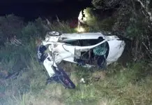 Motorista fica inconsciente após carro despencar em ribanceira na BR-116 em Santa Cecília Motorista fica inconsciente após carro despencar em ribanceira na BR-116 em Santa Cecília