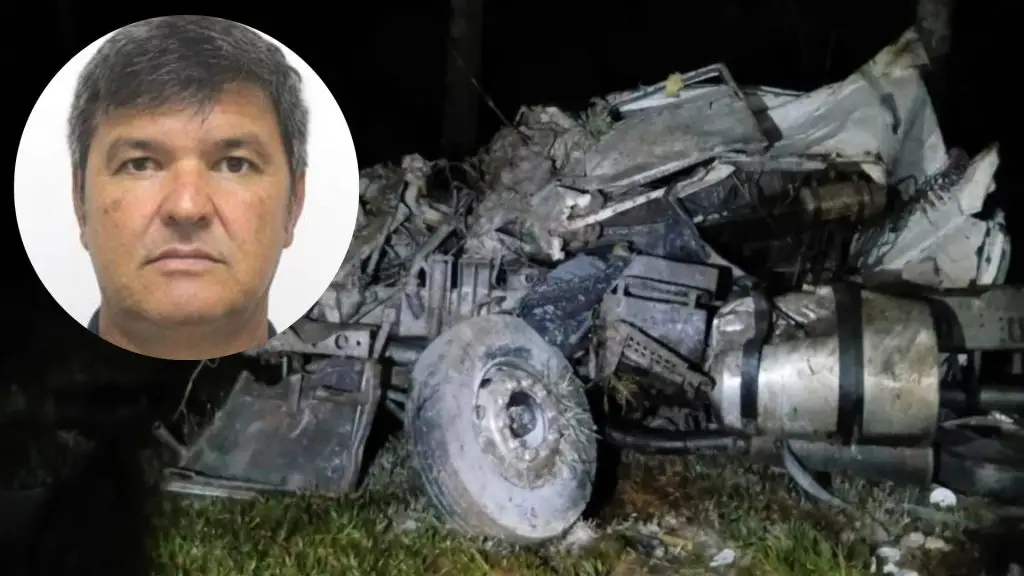 Identificado motorista que morreu após carreta despencar em ribanceira em Iomerê