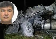 Identificado motorista que morreu após carreta despencar em ribanceira em Iomerê Identificado motorista que morreu após carreta despencar em ribanceira em Iomerê