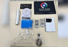 Operação conjunta prende dois homens e apreende mais de 660 gramas de cocaína em Videira e Iomerê Operação conjunta prende dois homens e apreende mais de 660 gramas de cocaína em Videira e Iomerê