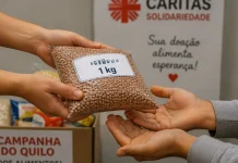 Cáritas lança Campanha do Quilo para ajudar famílias em Caçador Cáritas lança Campanha do Quilo para ajudar famílias em Caçador