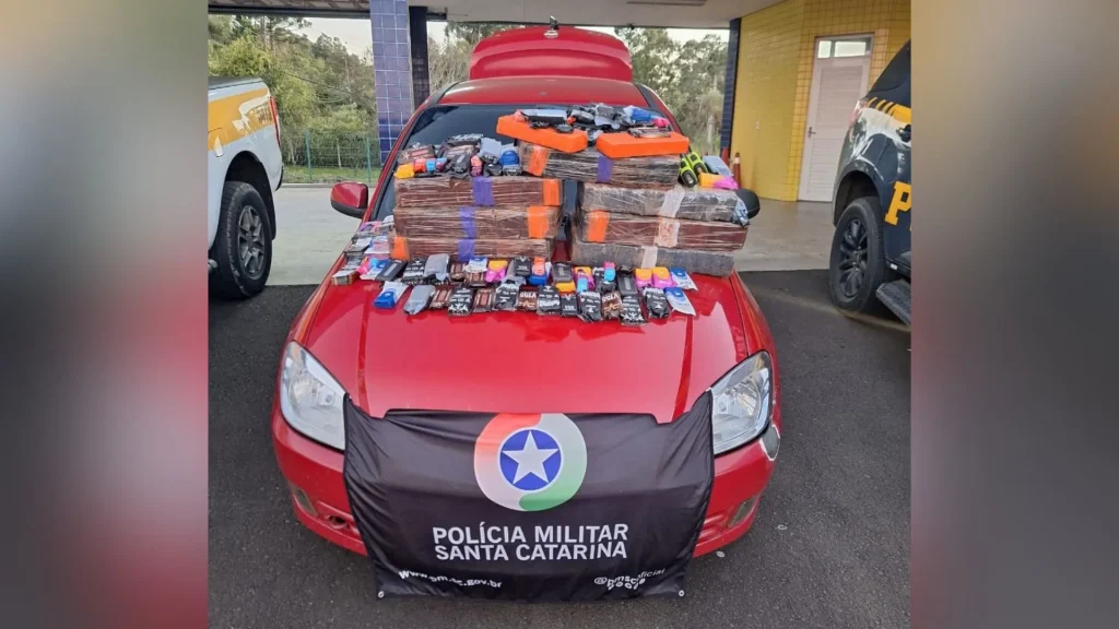 Operação apreende maconha e cigarros eletrônicos no Meio-Oeste