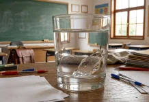Alunos colocam vidro em copo de água de professora e são suspensos Alunos colocam vidro em copo de água de professora e são suspensos