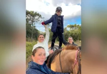 Profissionais destacam benefícios da equoterapia em Caçador Profissionais destacam benefícios da equoterapia em Caçador