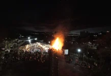 36ª Festa da Fogueira e do Quentão reúne milhares de pessoas em Caçador 36ª Festa da Fogueira e do Quentão reúne milhares de pessoas em Caçador