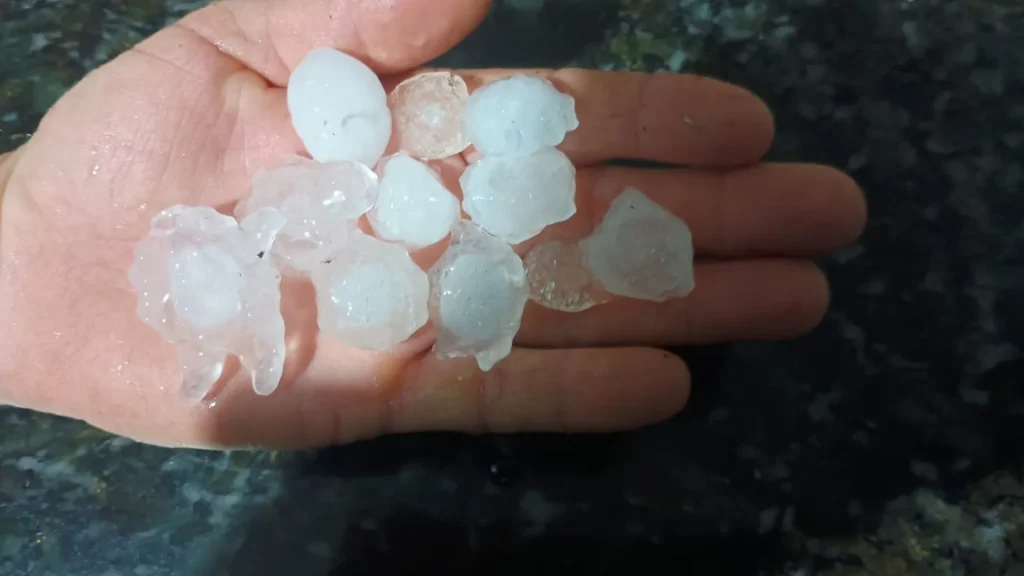 Granizo atinge Timbó Grande pela quarta vez no ano