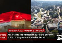 RBV Notícias Videira e Tangará – 06/07/2026 – Edição 1587 RBV Notícias Videira e Tangará – 06/07/2026 – Edição 1587
