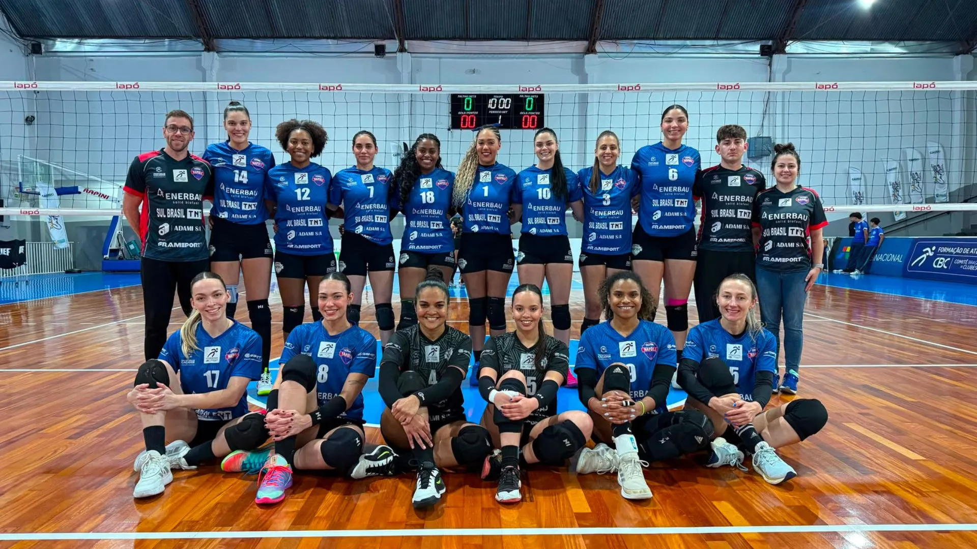 Napoli/Prefeitura de Caçador vence a terceira na Superliga C