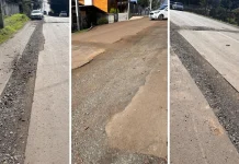 Vereadores de Caçador cobram fiscalização do Executivo em reparos asfálticos Vereadores de Caçador cobram fiscalização do Executivo em reparos asfálticos
