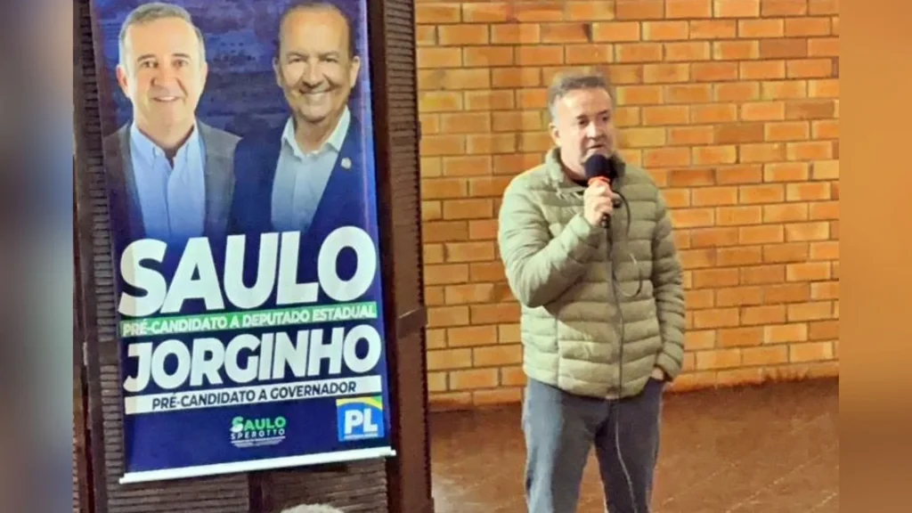 Saulo Sperotto lança pré-candidatura a deputado estadual no dia 23 de julho