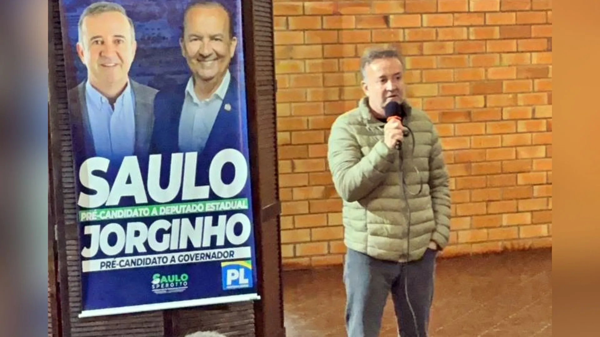 Saulo Sperotto lança pré-candidatura a deputado estadual no dia 23 de julho