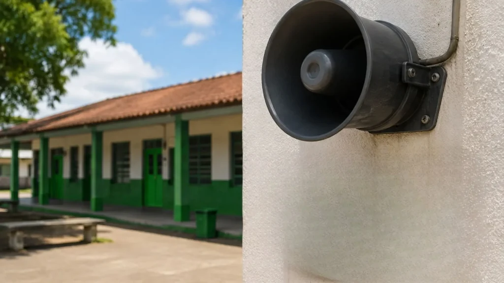 Projeto substitui sirenes por músicas em escolas estaduais de SC