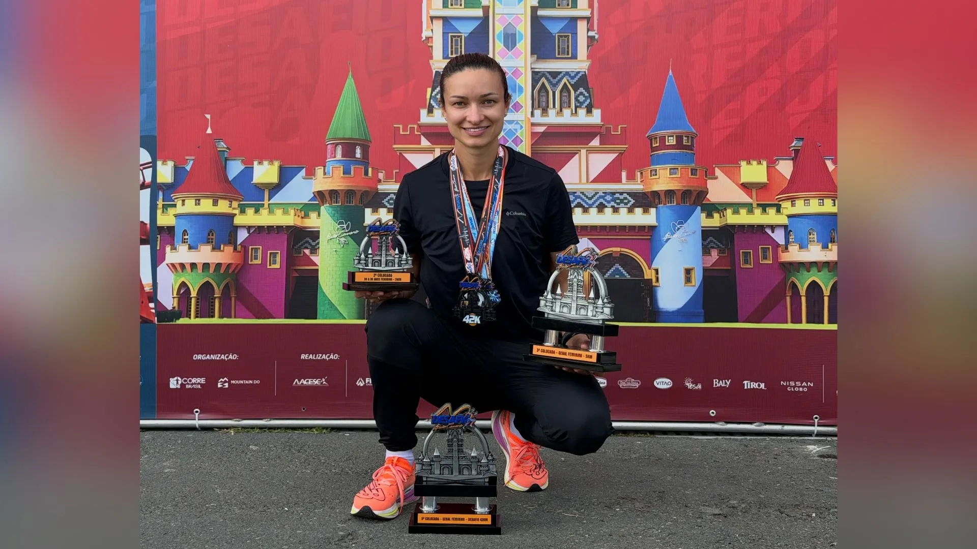 Atleta de Videira conquista três troféus no Desafio Beto Carrero 2026