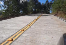 Obra que liga Treze Tílias a Arroio Trinta deve ser retomada nos próximos dias Obra que liga Treze Tílias a Arroio Trinta deve ser retomada nos próximos dias