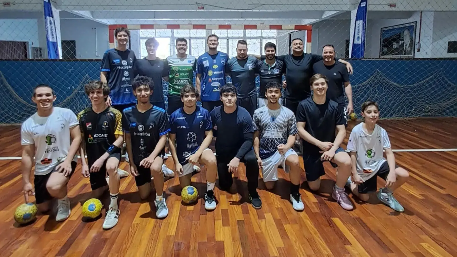 Handebol masculino adulto de Videira retoma treinos de olho nos Jasc