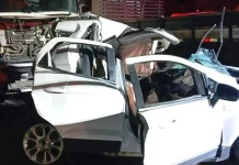 Grave acidente envolvendo quatro veículos deixa feridos na BR-470 Grave acidente envolvendo quatro veículos deixa feridos na BR-470