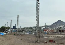 ExpoVideira 2026 já ganha forma com montagem da estrutura na SERBRF ExpoVideira 2026 já ganha forma com montagem da estrutura na SERBRF