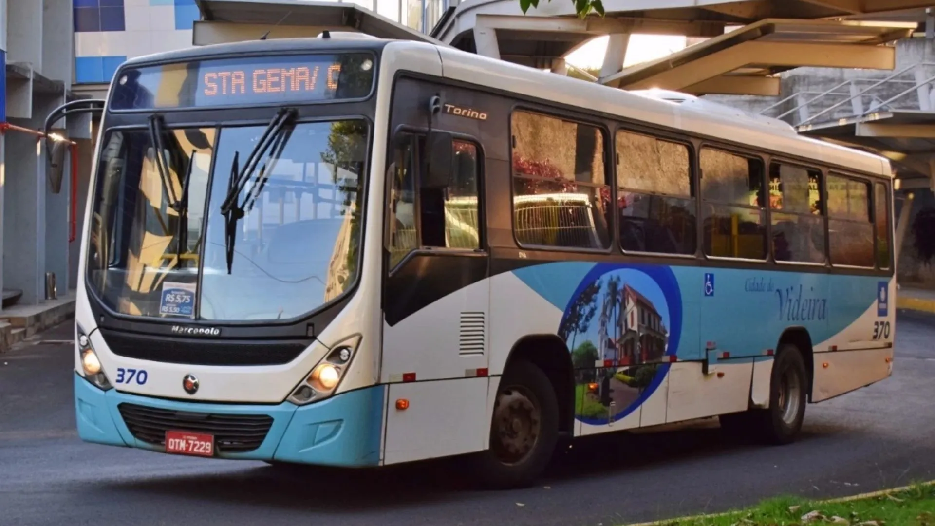 Passagem de ônibus fica mais barata em Videira a partir desta terça-feira