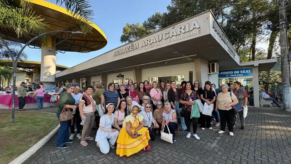 Intercâmbio cultural reúne artesãs de Biguaçu, Iomerê, Videira e Rio das Antas