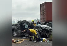Duas pessoas morrem em acidente na BR-470, em SC Duas pessoas morrem em acidente na BR-470, em SC