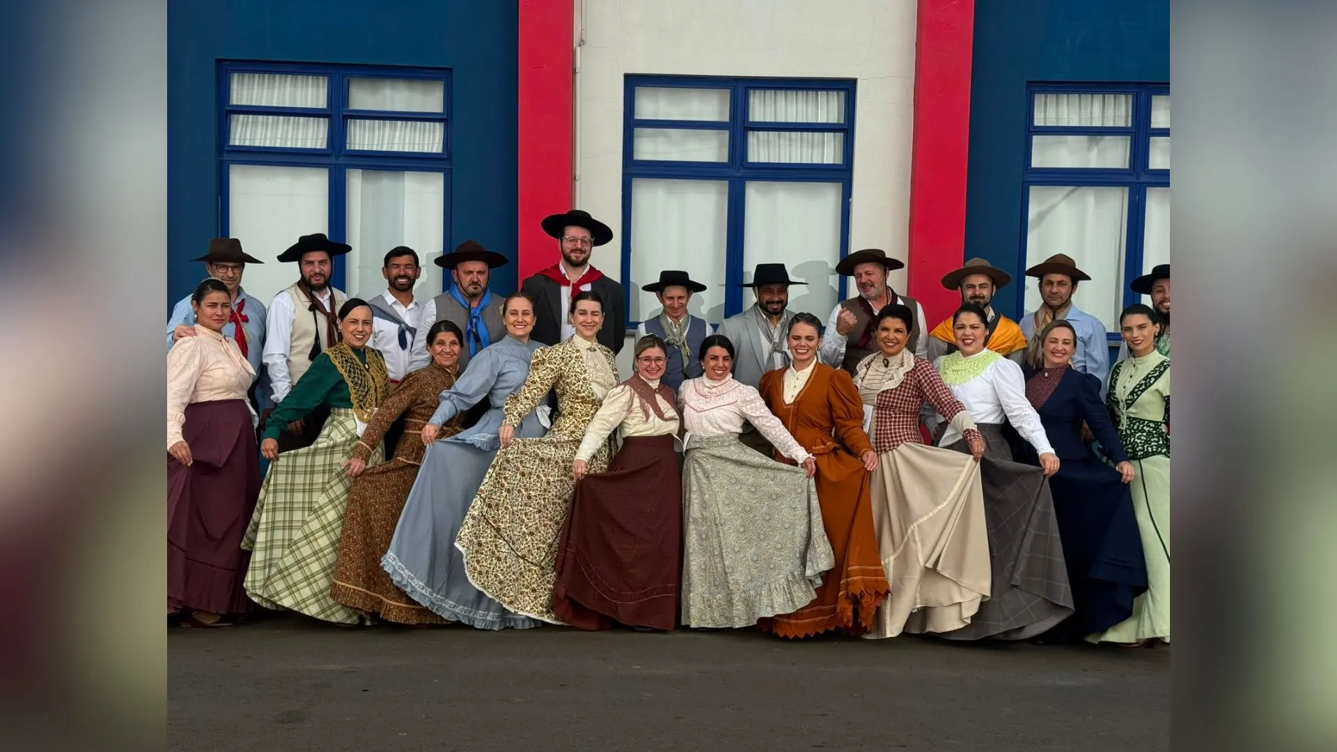 Grupo Herança do Contestado representa Caçador em mais um festival