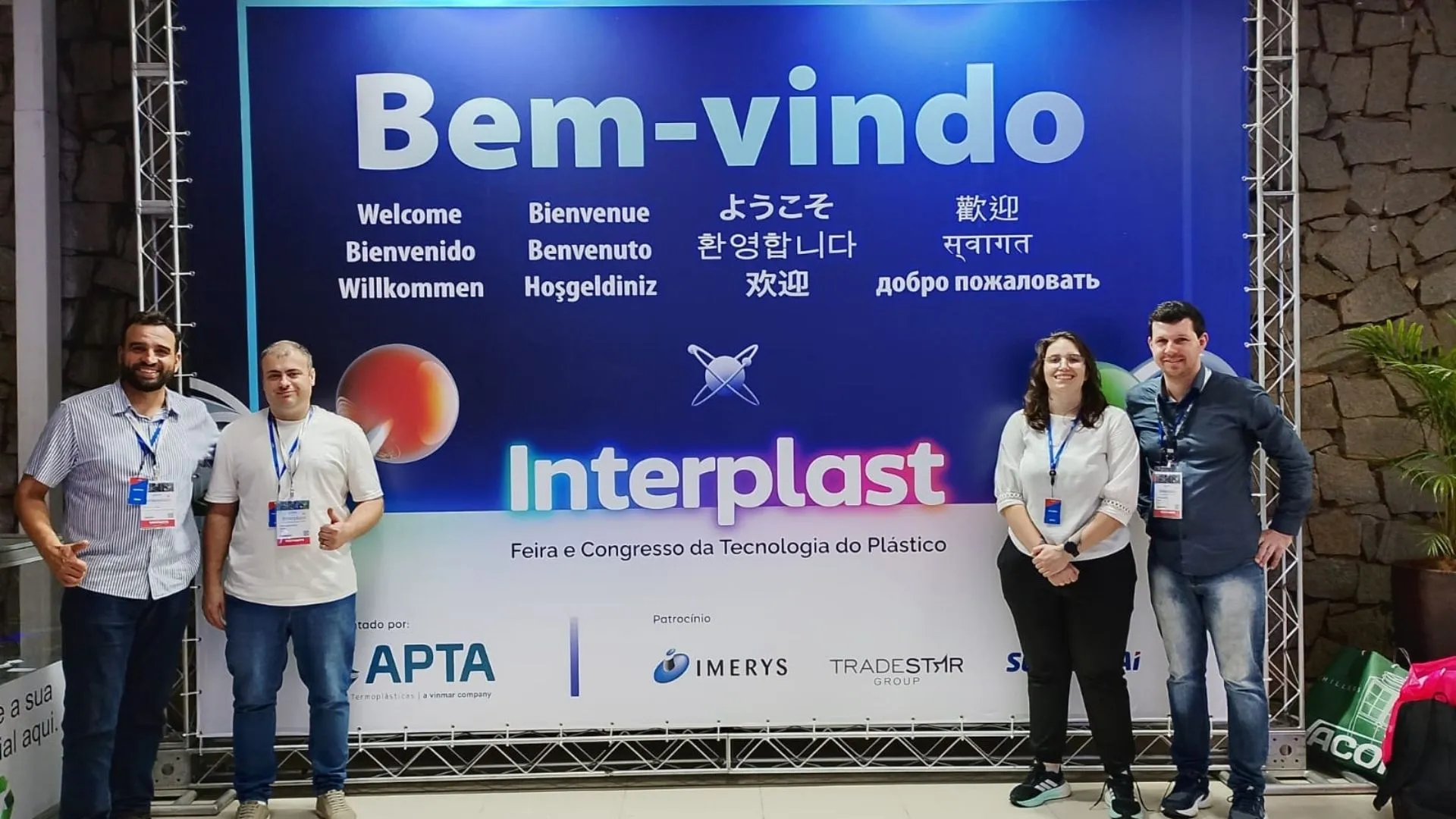 Senai Videira e Caçador na maior feira do setor plástico da América Latina