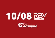 RBV Notícias Caçanjurê – 10/08/2026 – Edição 1612 RBV Notícias Caçanjurê – 10/08/2026 – Edição 1612